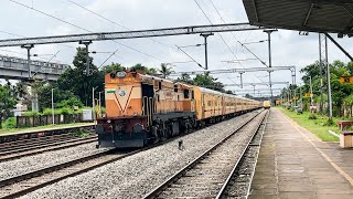 Evening Train Spotting  Diesal Loco Velankanni  Vande Bharat  swarna Jayanti MGR cheannai Mail [upl. by Gensler]