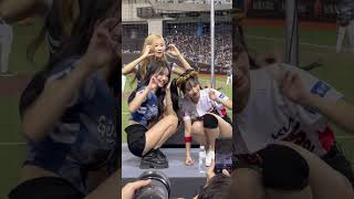 李雅英 李珠珢 秀秀子 funbonangels cheerleader cheerleading fancam kpop dance 李珠珢 [upl. by Ididn442]