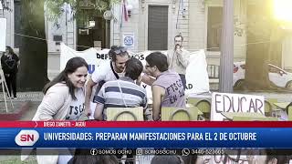 MARCHA FEDERAL UNIVERSITARIA CONFIRMARON QUE EN GUALEGUAYCHU HABRÁ MOVILIZACIÓN Y CLASE PÚBLICA [upl. by Tipton]