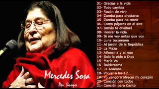 Grandes éxitos Mercedes Sosa [upl. by Leopoldine544]