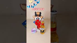 Porta cerveza 🍺🎁❤️ manualidades cajasdecoradas obsequios navidad navidad2024 ideas [upl. by Ettevi]