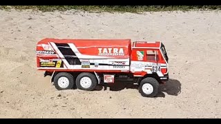 3D printed RC Tatra Dakar 6x6 [upl. by Willett]