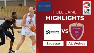 Sagesse vs Al Wehda UAE Full Game HIghlights for Sagesse in the Al Wehda International Tournament [upl. by Averil]