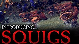 Total War WARHAMMER  Introducing Squigs [upl. by Anayik856]