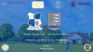 Roydon 10 Springfield Reserves [upl. by Korie]