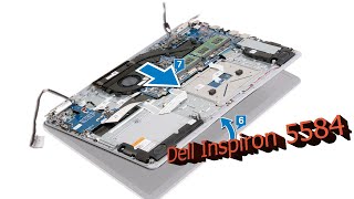 How to disassembly Dell Inspiron 5584 Laptop repair [upl. by Hands]