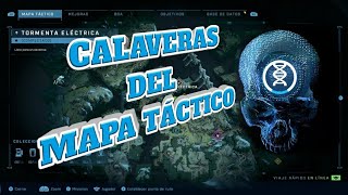 Todas las calaveras  Craneos del Mapa Tactico  Halo Infinite [upl. by Hodosh]