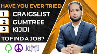 Have You Ever Tried Craigslist Gumtree or Kijiji to Find a Job  Hafiz Ahmed [upl. by Nikolas]