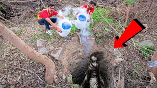 सुनसान भूतिया कुए में डाली गैस  100 Liters Nitrogen in Haunted Well  Ab Kya Hoga [upl. by Cheyney]