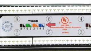 24 Port Cat5e Patch Panel 15180024 [upl. by Tabatha]