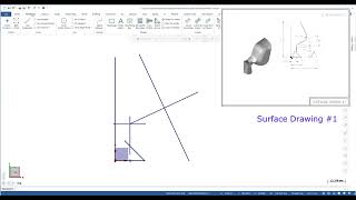 Mastercam 2024 Surface Drawing 1 [upl. by Brotherson]