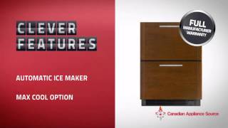 JennAir JUD24FCACX BuiltIn Undercounter Refrigerator [upl. by Adnolahs]