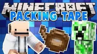 MINECRAFT  PACKING TAPE MOD  Mod Showcase 112 [upl. by Ahtiek]