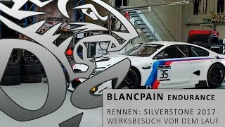 Blancpain Endurance 2017  David Schiwietz vor dem Silverstone Rennen bei BMW Walkenhorst in Melle [upl. by Ibloc]