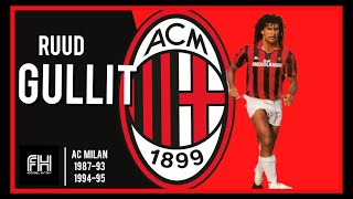 Ruud Gullit ● Goals and Skills ● AC Milan [upl. by Allemap]