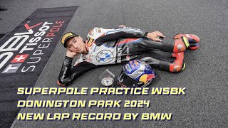 Superpole practice WSBK Donington 2024 Results highlights [upl. by Hardi748]