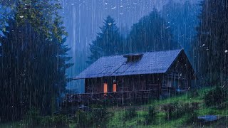 Deep Sleep During the Rainy Night  Rain Sounds For Sleeping  Beat Insomnia Relax Study [upl. by Noemys]