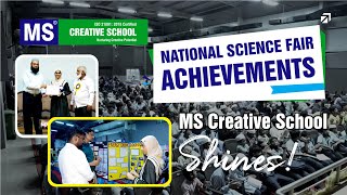 MS Creative School Students Triumph at National Science Fair Held at Chennai [upl. by Ramraj22]