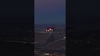 Landing into Las Vegas msfs2020 xplane12 xplane11 [upl. by Ettenotna]