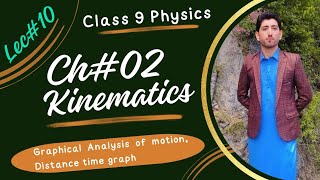 Class 9 Physics chapter 2 Lecture No 10  Graphical Analysis of motion Distance time graph [upl. by Maressa]