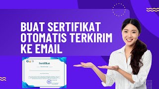 Cara Membuat Sertifikat di Canva Terkirim Otomatis ke email dengan adds on Autocrat Lengkap QR Code [upl. by Adnoral]