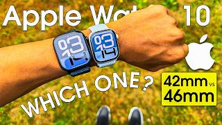 Do Not Buy the WRONG Apple Watch Series 10 42mm vs 46mm [upl. by Ykcor]