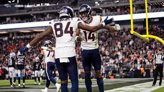 Broncos defense holds off Raiders Nix throws for two touchdowns in Week 12 win  Analysis [upl. by Letram754]