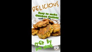 Perfect Crispy Chicken Cutlets  Easy Recipe [upl. by Iah420]