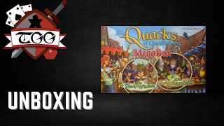 The Quacks of Quedlinburg MegaBox Board Game Unboxing [upl. by Anelet]