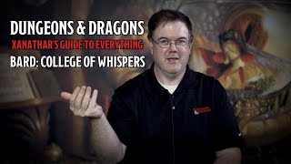 DampDs Xanathars Guide To Everything Bard College of Whispers [upl. by Avad]