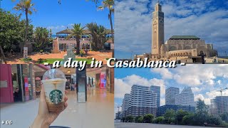 06 🇲🇦 CASABLANCA VLOG  travel with me  beach day  short trip [upl. by Ffirahs565]