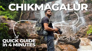 Top places to visit near Chikmagalur  Travel guide in 4 minutes [upl. by Trawets]