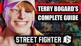 Terry guide Street Fighter 6  Terry Combo guide SF6  Normals Specials Supers and combos  SF6 [upl. by Kaye107]