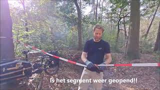 MTB Soest segment De Paltz weer open [upl. by Tildy]