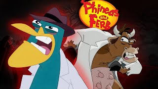 Phineas amp Ferbs Many Bizarre Halloween Specials [upl. by Wrdna]