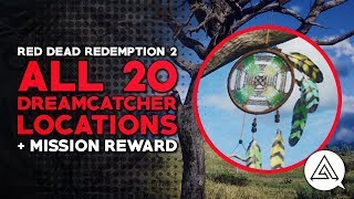 Red Dead Redemption 2  All 20 Dreamcatcher Locations Guide amp Reward [upl. by Olihs345]