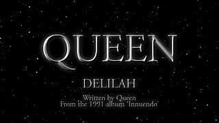 Queen  Delilah Official Lyric Video [upl. by Hector]