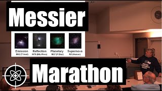 Messier Catalog and Marathon By Bill Busler Memphis Astronomical Society [upl. by Eanaj]