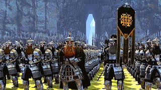 The Battle For Moria  Dwarves Vs Easterlings Of Rhûn  Lord Of The Rings Cinematic Battle [upl. by Akinom427]