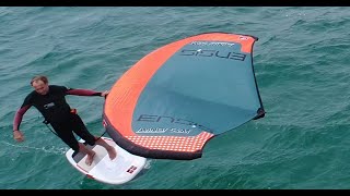 Wingfoil NZ  Riding Small Swell  Axis 70L Froth amp 1050 HPS  Ensis 52m  12 knots [upl. by Ledda]