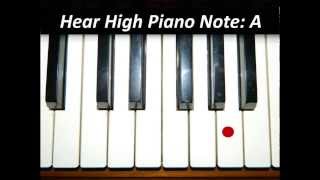 Hear Piano Note  High A [upl. by Korney]