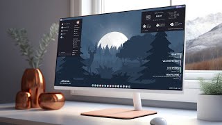 How to Make your Linux Mint Cinnamon Desktop Look Aesthetic  Full Customization [upl. by Ykvir]