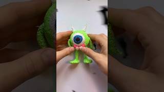 Visual ASMR Mike Wazowski visualasmr diy polimer [upl. by Henghold572]