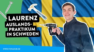 Berufsausbildung  Für ein Auslandspraktikum nach Schweden [upl. by Knitter338]