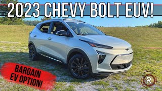 The 2023 Chevrolet Bolt EUV Is A Bargain Priced Long Range EV [upl. by Byram560]