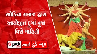 ઓડિયા સમાજ દ્વારા આયોજીત દુર્ગા પૂજા વિશે માહિતી 2024  Spark Today News Vadodara [upl. by Airdnahs699]