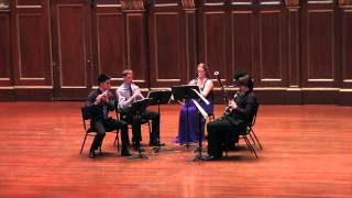 Francaix  Wind Quintet No 1  Philharmonic Five [upl. by Noizneb]