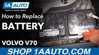 How to Replace Battery 0007 Volvo V70 [upl. by Jessee220]