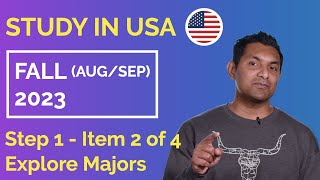 Fall 2023 Application • Dates • Deadlines • Process • Step 1 Item 2  Explore Majors [upl. by Ragland]