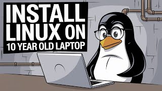 Installing Linux Mint on 10 Year Old Laptop [upl. by Henriha]